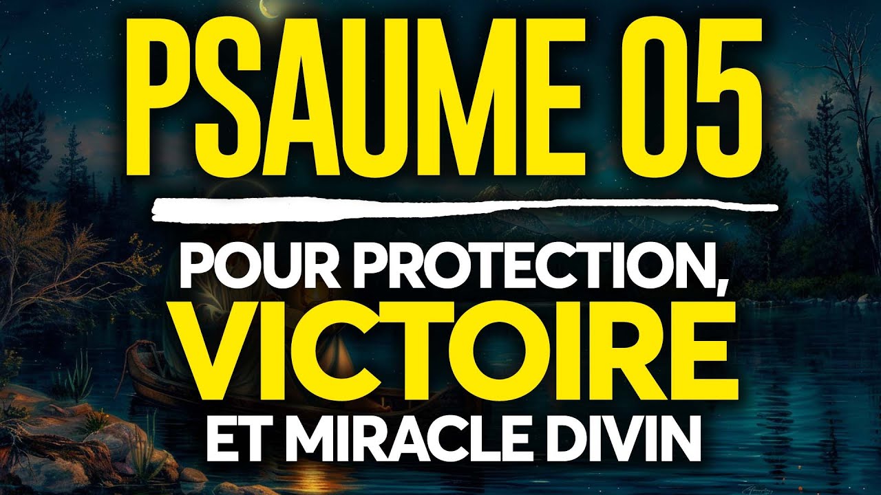 PSAUME 5 | Pour Protection, Victoire et Miracle Divin | Prière Puissante du Matin