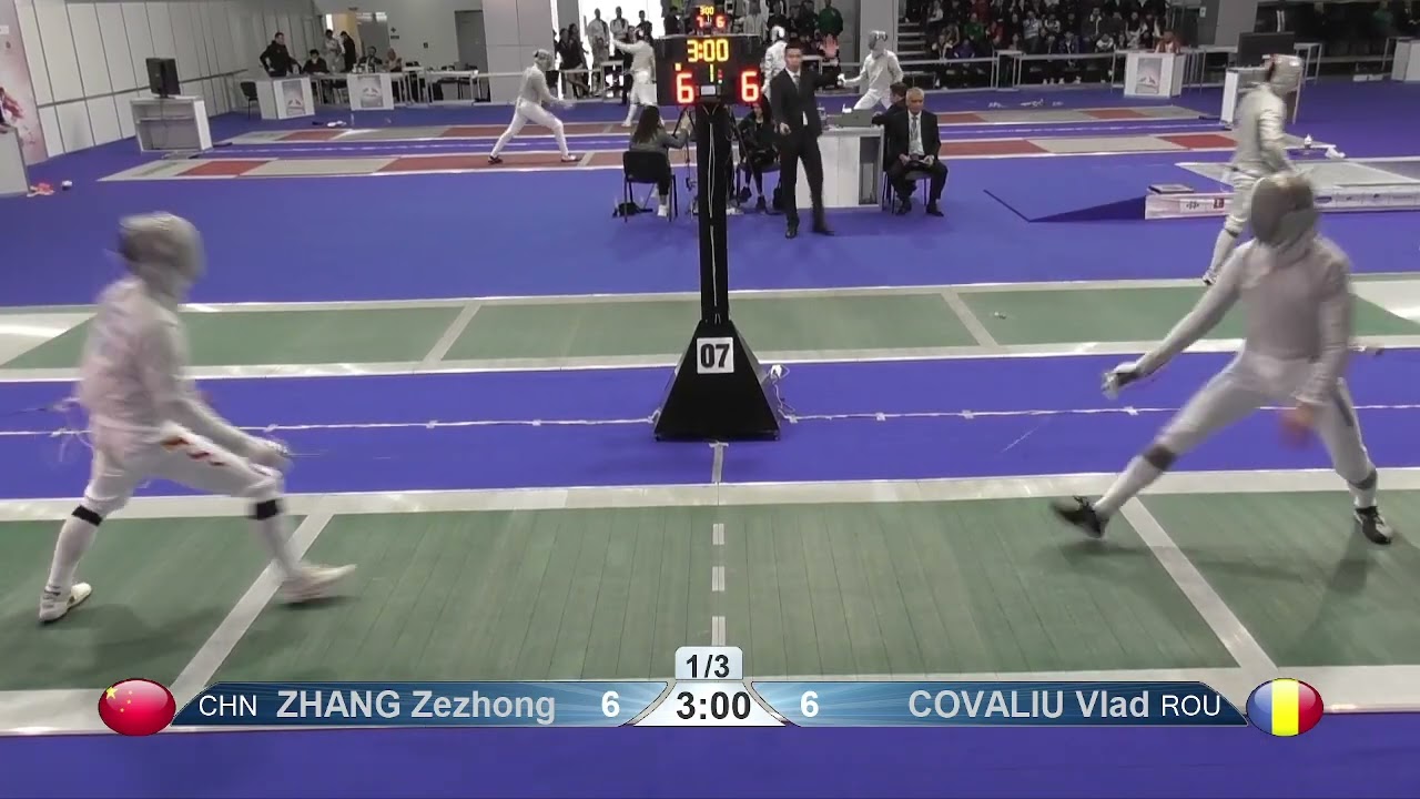 2023 Day01 T32 13 M S Individual Junior Plovdiv BUL CHM 7 COVALIU ROU vs ZHANG CHN