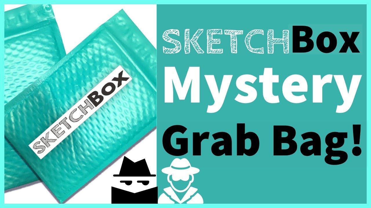Sketchbox  Mystery Grab Bag! (Part 1 - Unboxing/Swatching)