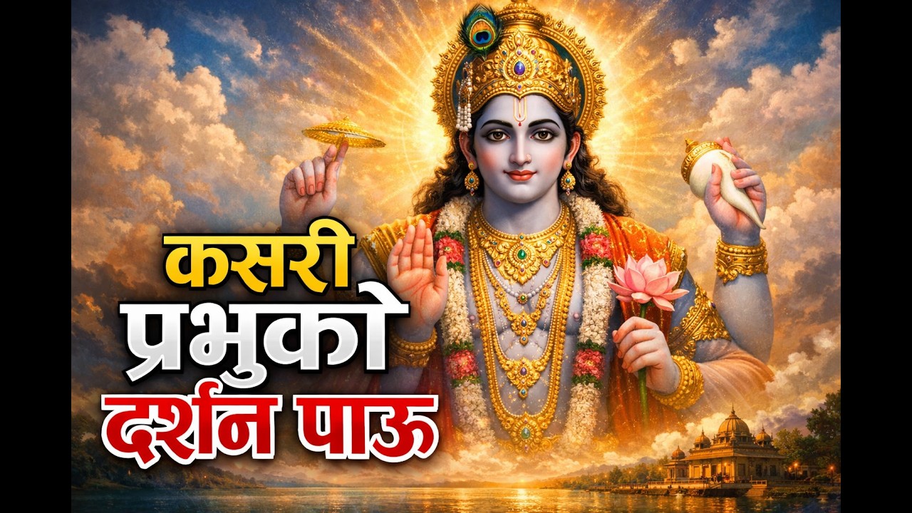 कसरी प्रभुको दर्शन पाउँ || Kasari Prabhuko Darsan Pau Bhajan By Narayan Babu Koirala