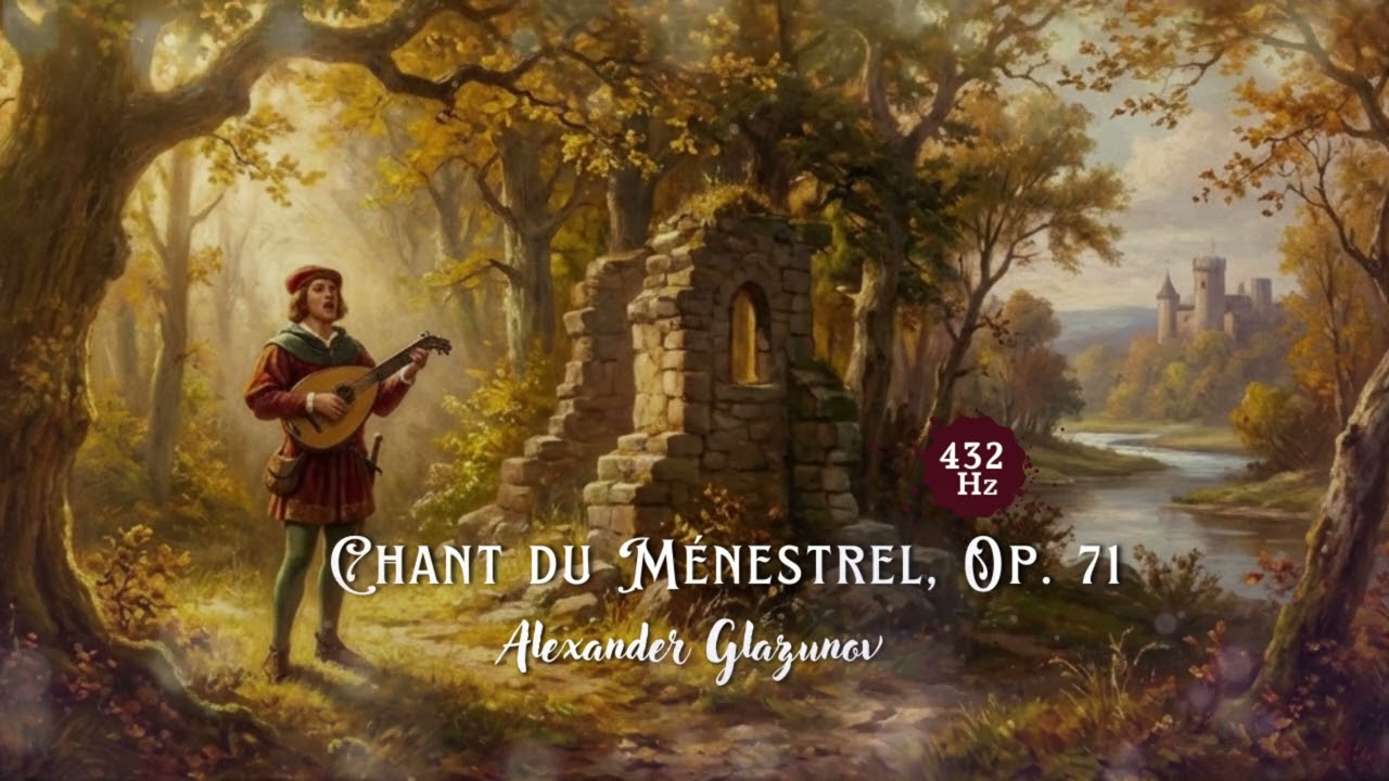 Chant du Ménestrel | Alexander Glazunov | 432hz Classics