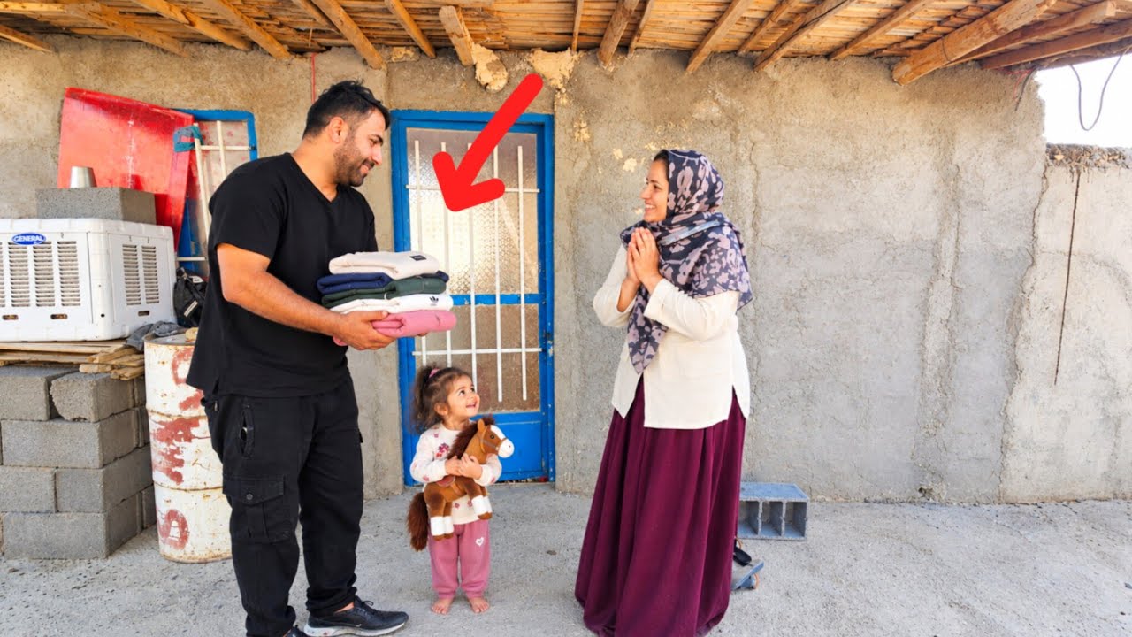 A gift born of love in the heart of nomadic life; Shadi, Shahab, Madineh, and Elna ❤️