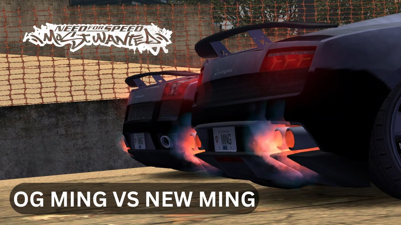 OG MING vs MODERN EDITION MING I NFS Most Wanted Modern Edition