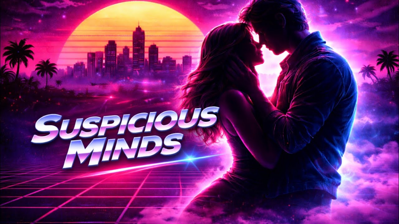 The King Meets Synthwave | Suspicious Minds Reimagined
