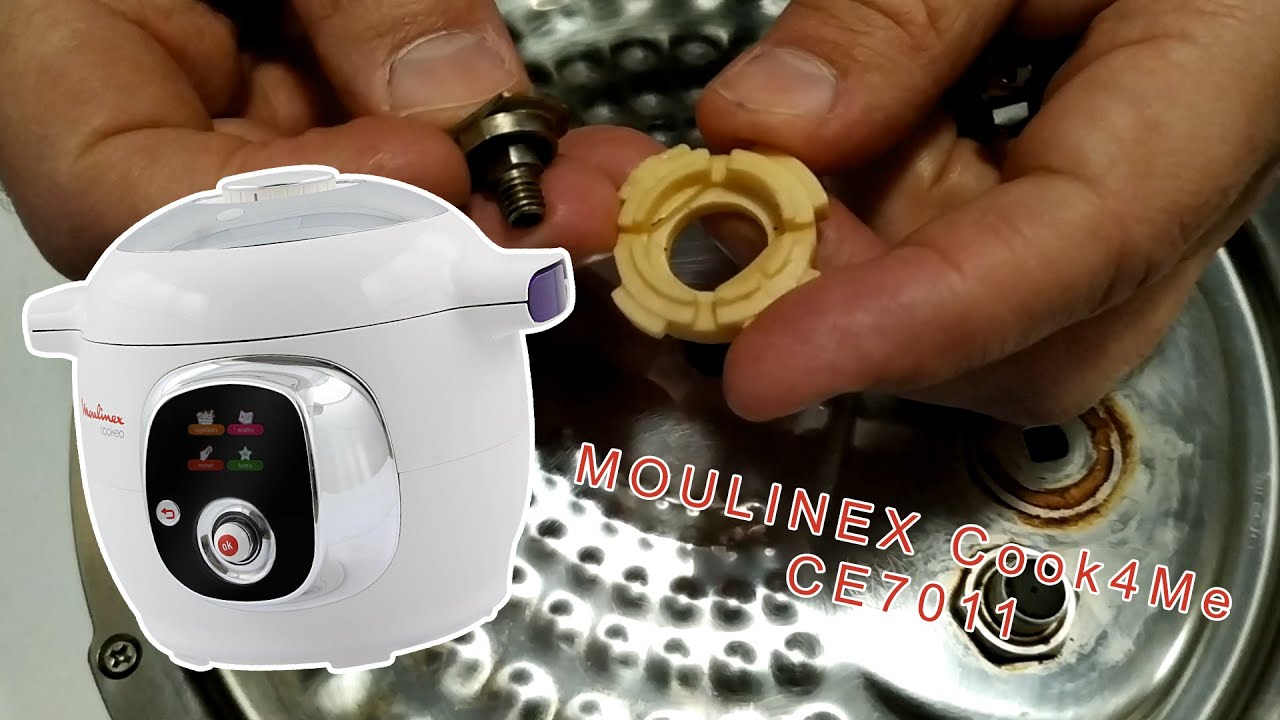 | MOULINEX Cook4Me CE7011 | 3D печать | Замена клапана крышки  мультиварки (скороварки)