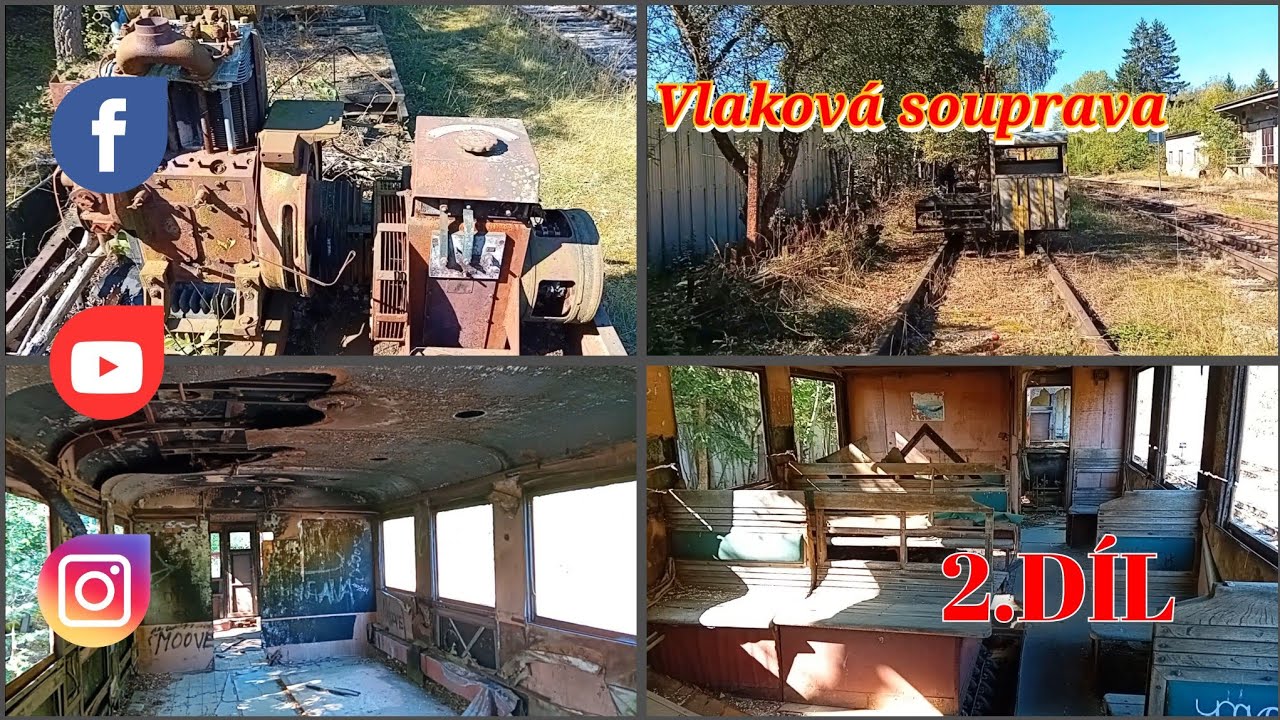 HŘBITOV BÝVALÉ VLAKOVÉ SOUPRAVY 2.DÍL