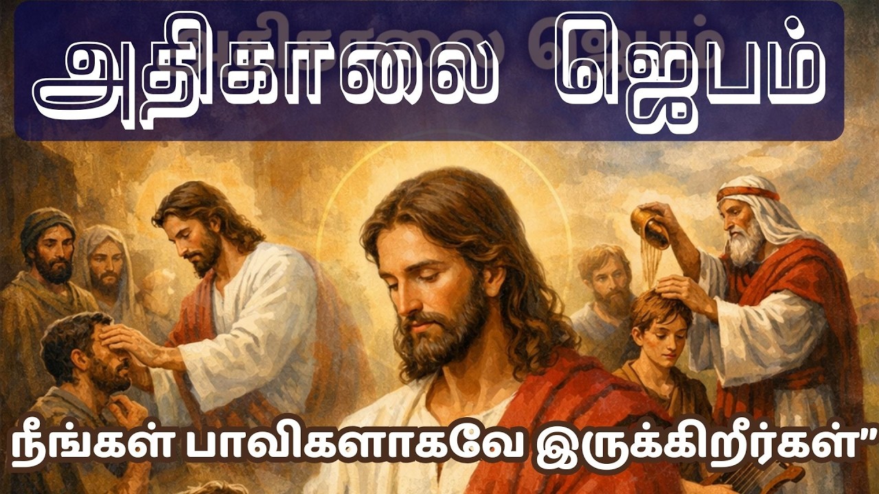 கண் விழிக்கையில் அதிகாலை ஜெபம் | நீங்கள் பாவிகளாகவே இருக்கிறீர்கள் 2026 | Morning Prayer