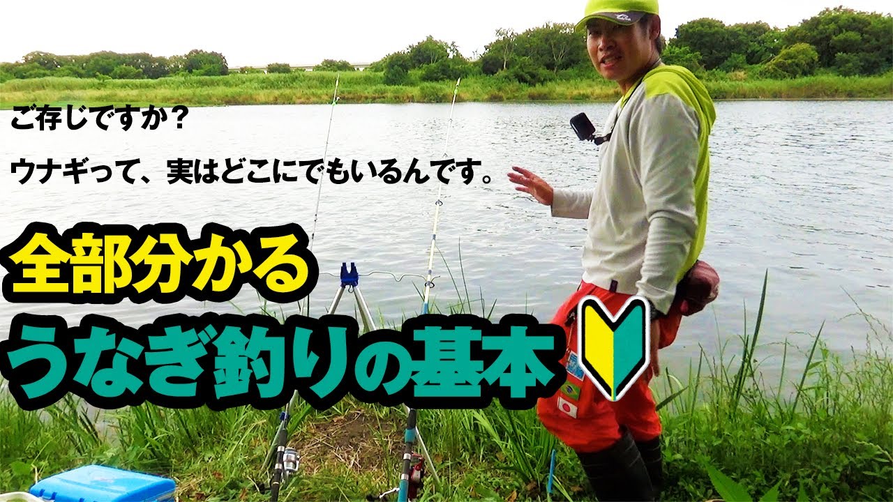 実はとっても簡単。ウナギ釣りを初心者向けに解説します！怪魚ハンターが教えるうなぎ釣りの入門講座