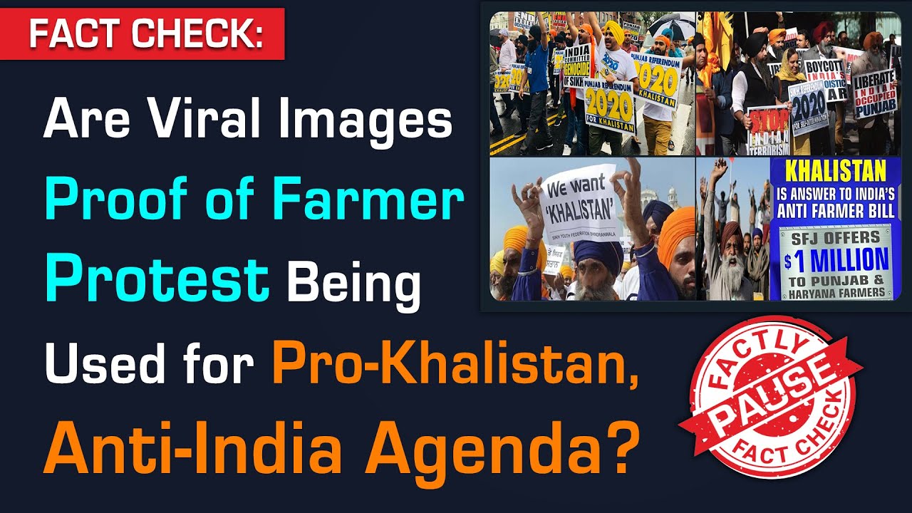 Are Viral Images Proof of Farmer Protest Being Used for Pro-Khalistan, Anti-India Agenda?