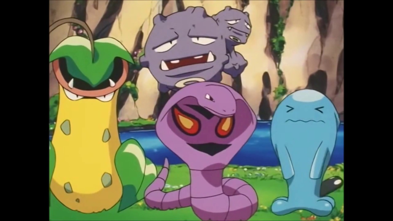 Arbok Leads Team Rocket's Pok&eacute;mon