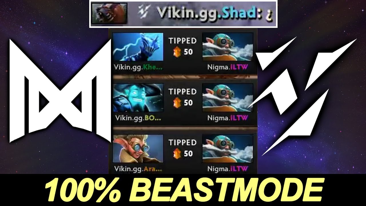 &iquest; &mdash; NIGMA vs VIKIN.GG on ESL One Summer
