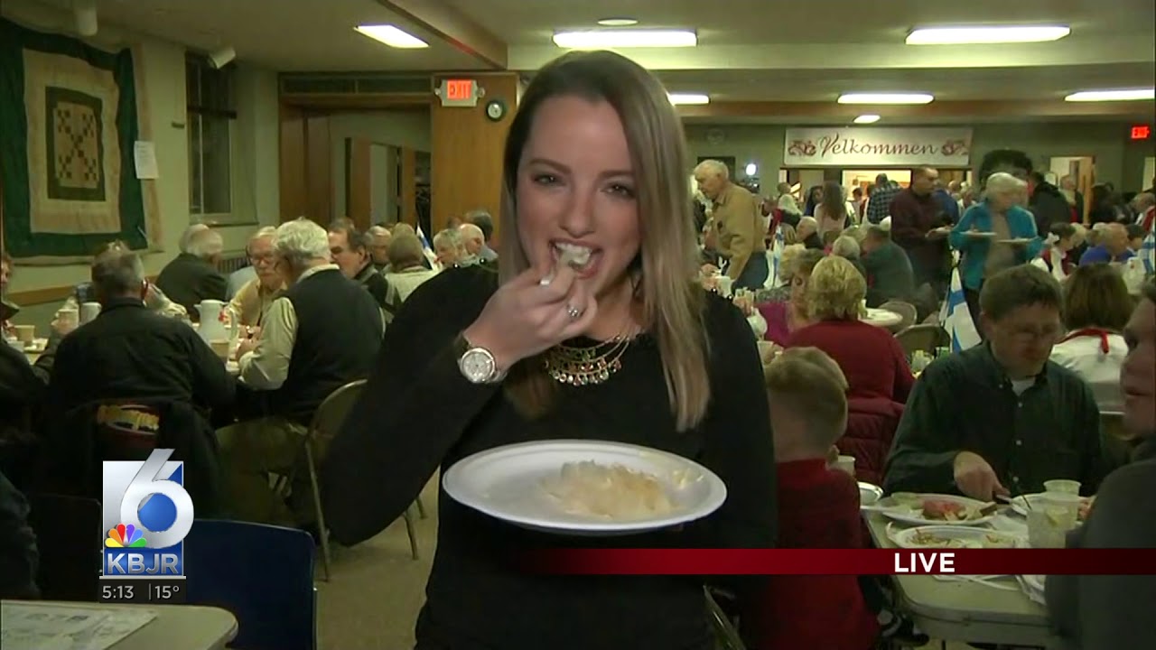 LIVE: Trying Lutefisk for the First Time on TV