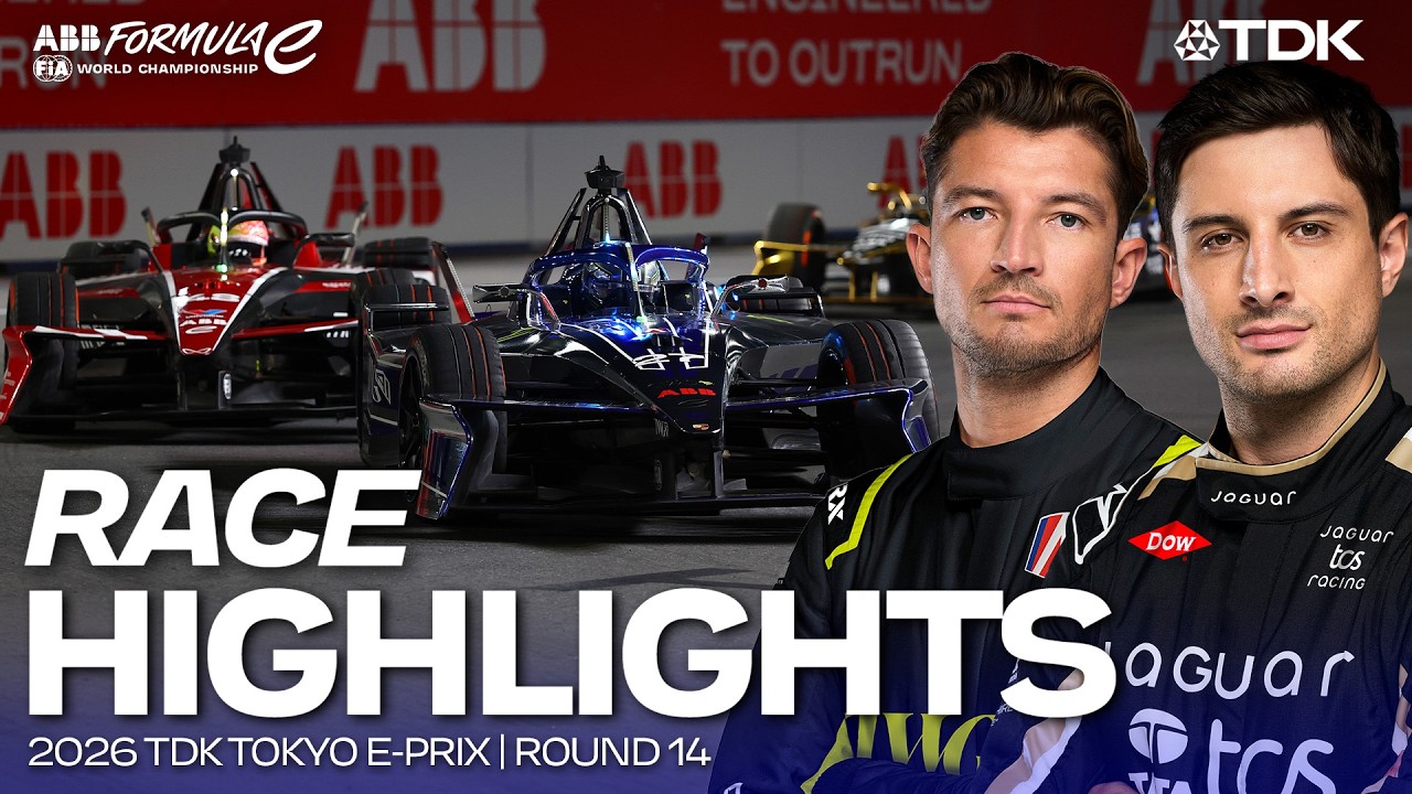 Race Highlights | 2026 TDK Tokyo E-Prix Round 14 | Formula E