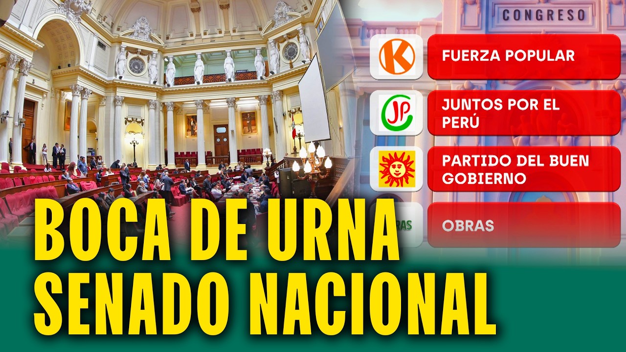 Flash electoral: Estos son los resultados del Senado Nacional a boca de urna