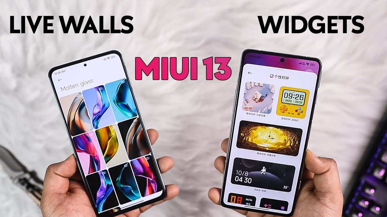 MIUI 13 NEW Live Wallpapers and Widgets - First Look