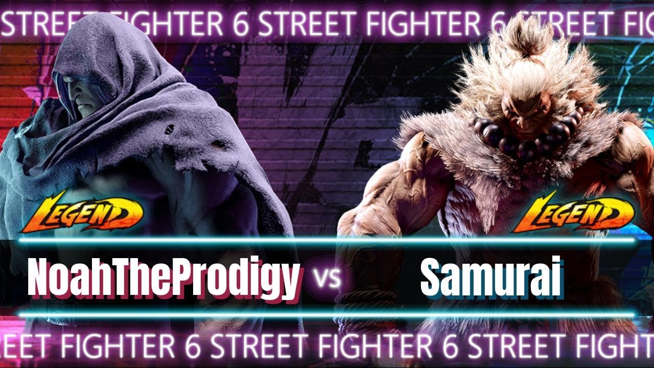 🏆SF6 NoahTheProdigy (M.Bison) vs Samurai (Akuma)🏆