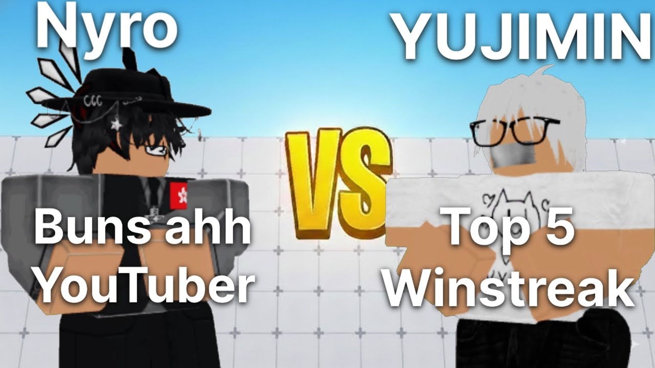 Playing Against Yujimin In Roblox Rivals