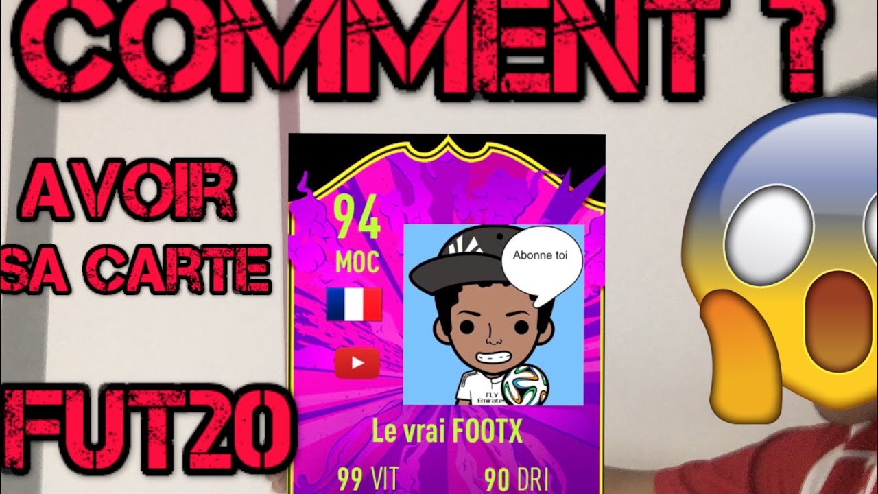 Comment créer sa propre carte fut 20￼