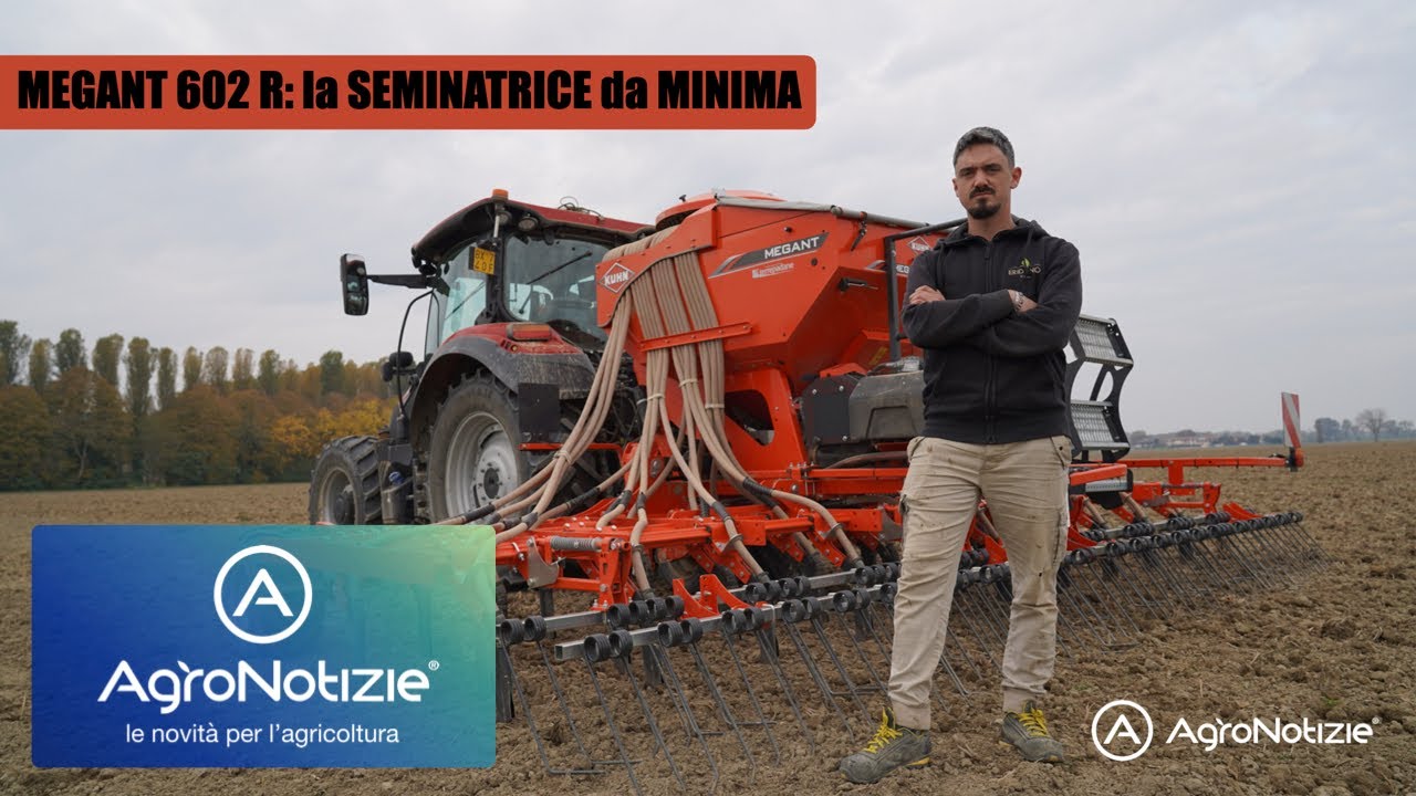 Megant 602 R, la seminatrice di KUHN per la minima lavorazione