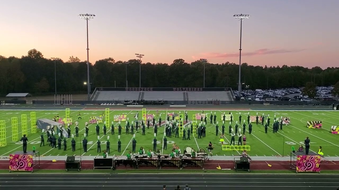 Cherokee County Marching Exhibition 2022 - Creekview Marching Grizzlies, Creekview High School