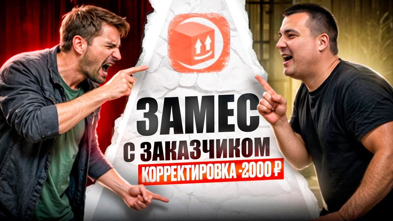 ЗАМЕС С ЗАКАЗЧИКОМ: КОРРЕКТИРОВКА -2000 РУБ. / грузовой малый кузов S #яндекс #доставка