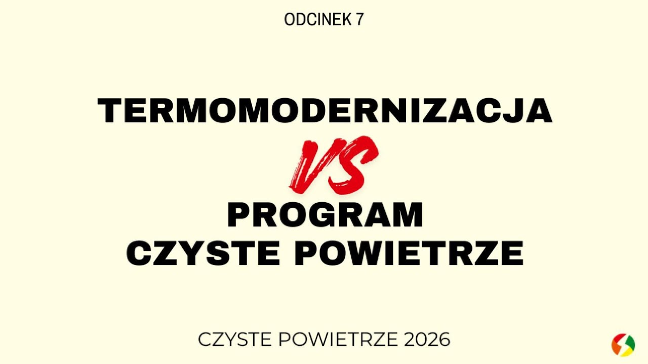 Czyste powietrze 2026 