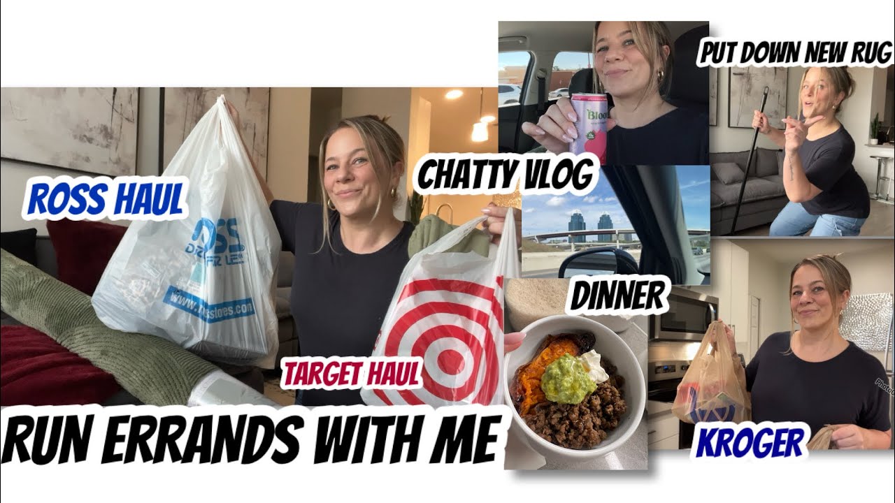 Болтливый видеоблог | Выполняем поручения | Покупки в Ross & Target | Готовим вместе | Покладывае...