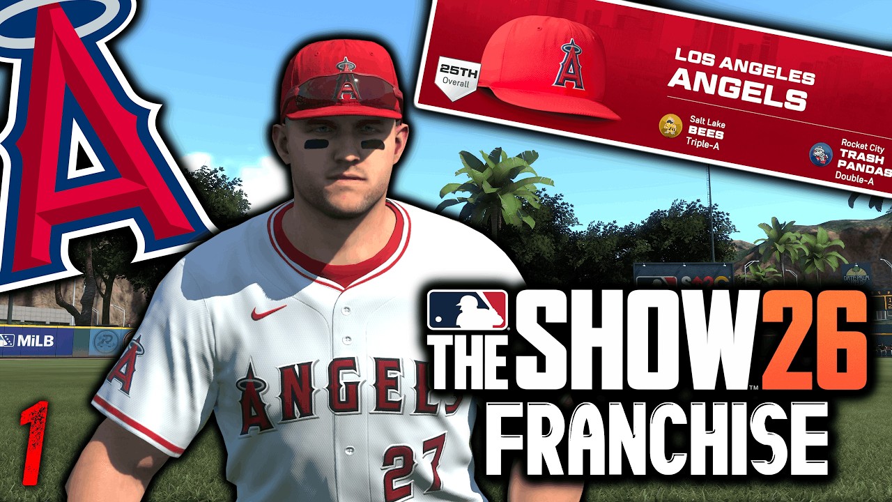 «Ангелы» уже здесь!! | MLB The Show 26 Режим франшизы «Ангелы», эпизод 1