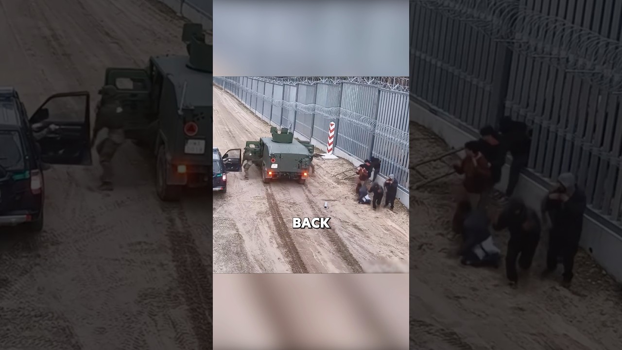 Polskie straże graniczne kontra migranci