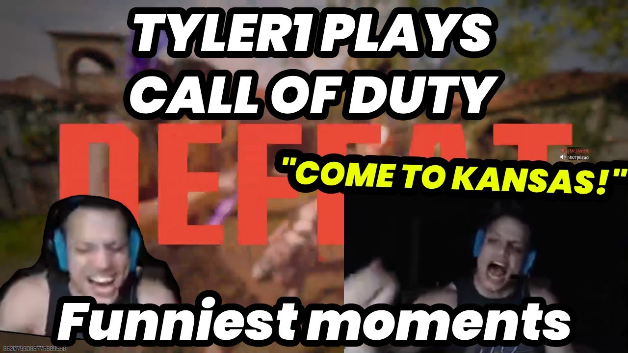 Tyler1 Plays Call Of Duty &ndash; Funniest Moments & Rage Compilation (2025)