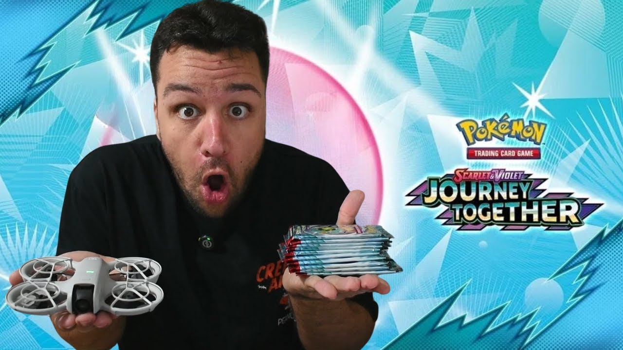 🔥😱 ABRIMOS SOBRES DE POKEMON Y LO GRABAMOS CON UN DRON 😱🔥