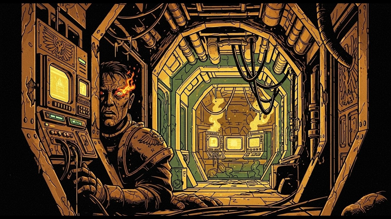 What It’s Like to Be Lost Inside a Crashed Imperial Warship in Warhammer 40K