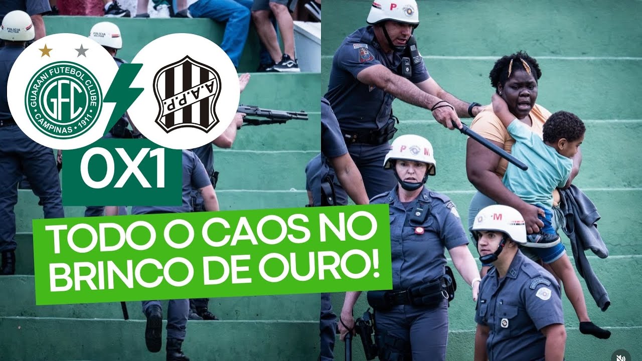 GUARANI 0X1 AAPP | Bugre joga mal o Dérbi 211 e começa segunda fase da Série C com derrota