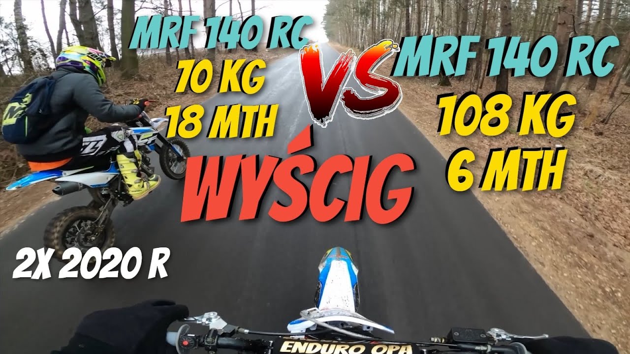 Wyścig MRF vs MRF - Gruby vs Chudy 😂