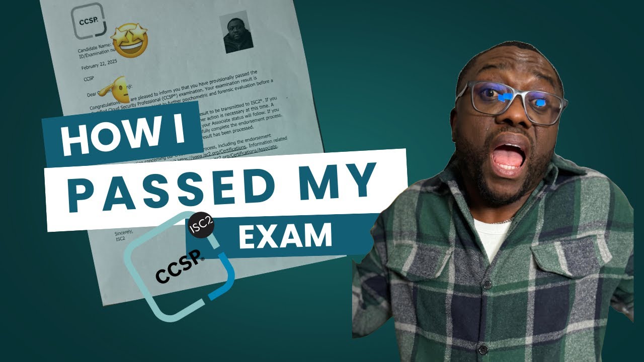 How I passed my CCSP Exam
