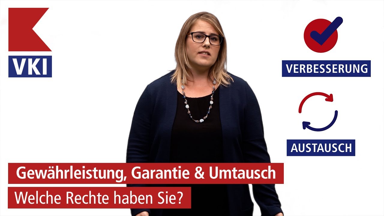 Garantie und Gewährleistung – Ihre Rechte bei defekten Produkten