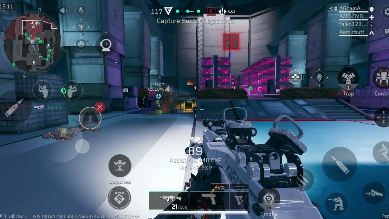Delta Force Mobile ( lantern fight at night )