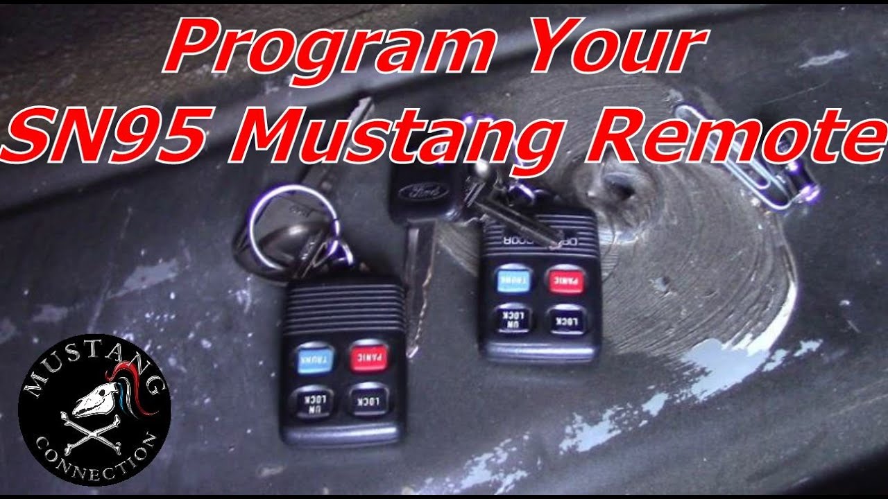 How to program your 1994 to 1998 Mustang Remote 1995 Mustang GT Refresh Part 9