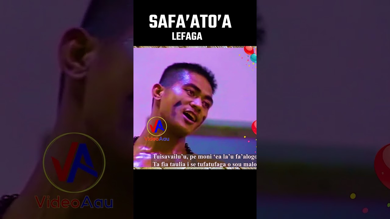 SAFA'ATOA UTA, LEFAGA : &lsquo;Ua lologo le fua ma le pa&rsquo;ō           #lordsprayer  #psalm100 #samoanhymn