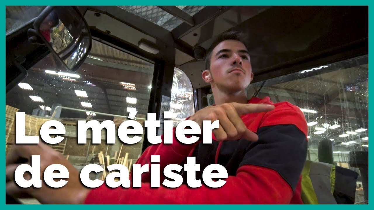 Le m&eacute;tier de cariste palette