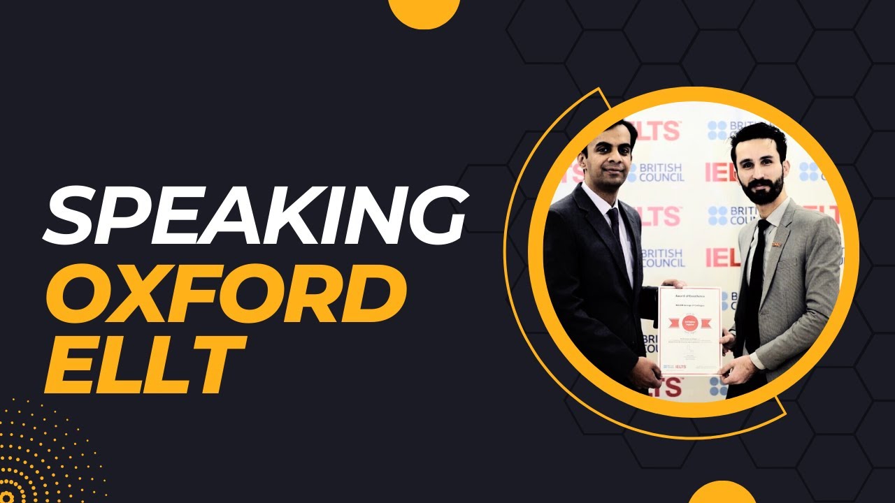 Speaking Topic Oxford ELLT