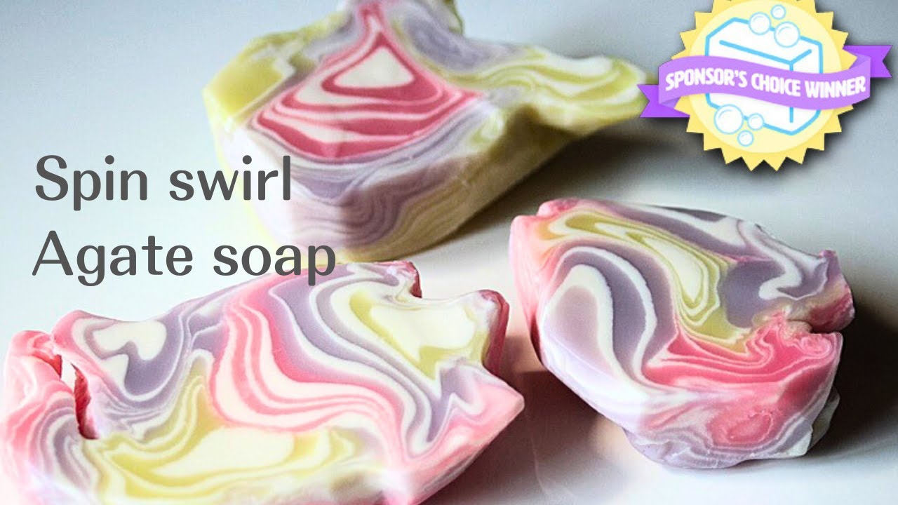 Spin swirl soap  