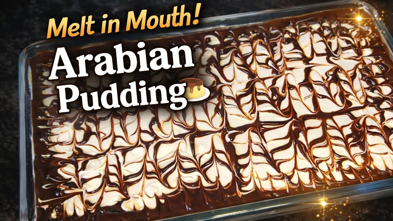 Soft & Creamy Arabian Pudding |Royal Dessert at Home #shabedakirasoi #dessert #viral #Arabianpudding