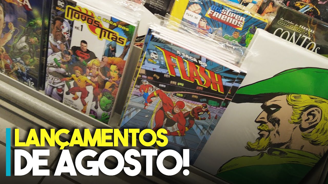 CHEGOU NA COMIC SHOP | Quadrinhos de agosto/2023