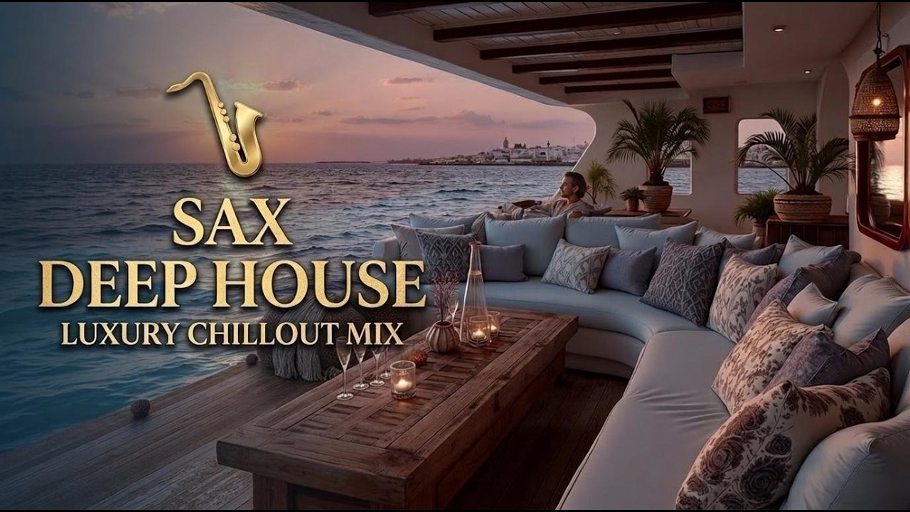 Luxury Sax Deep House | Smooth Saxophone Sunset Lounge | Relaxing House Music 2026