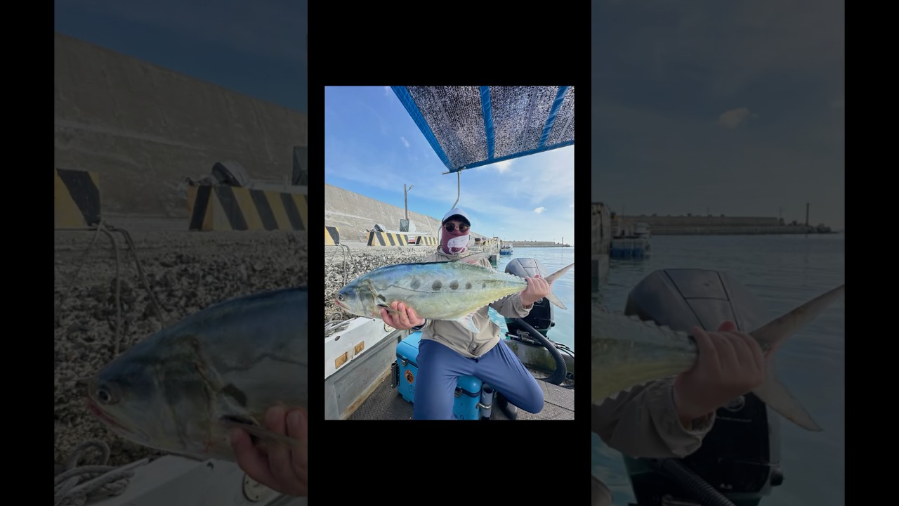 船釣飛扁中魚全記錄（內含船長說出大叔的真相）「筱宇宙」船釣😍讚讚  #fishing #搞笑 #釣魚