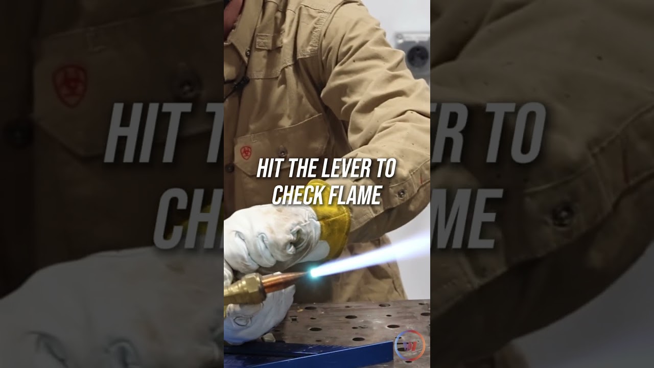 Lighting A Cutting Torch In 12 Seconds