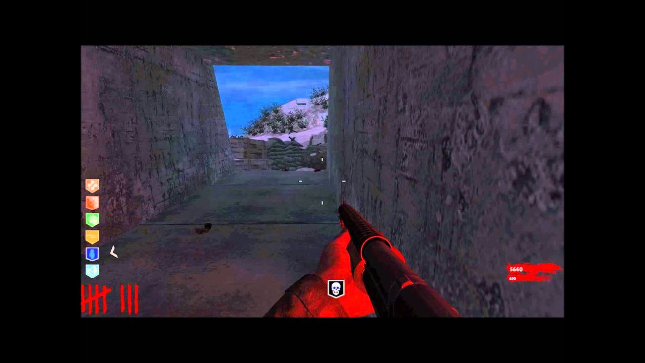 World at War | Custom Nazi Zombie Map #9 | dead sand elite