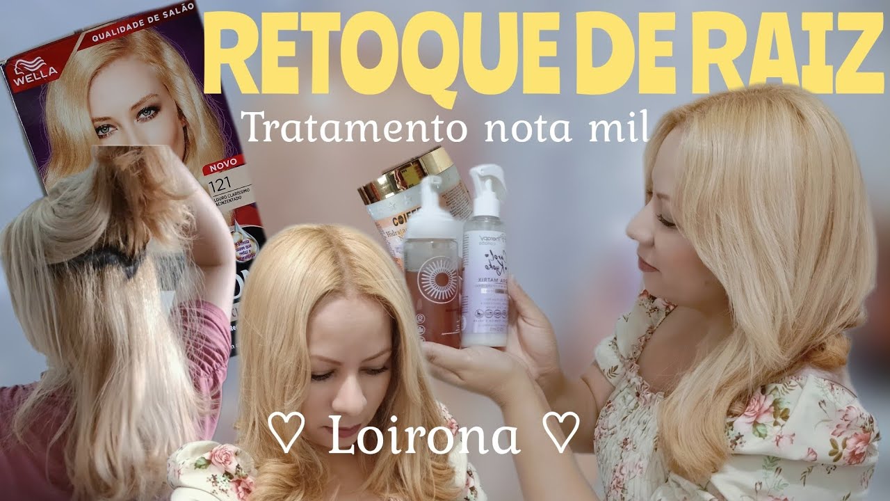 RETOQUE DE RAIZ SUPERCLAREADORA KOLESTON 121 melhor tinta para ficar loira RESULTADO DE MILH&Otilde;ES ❤️