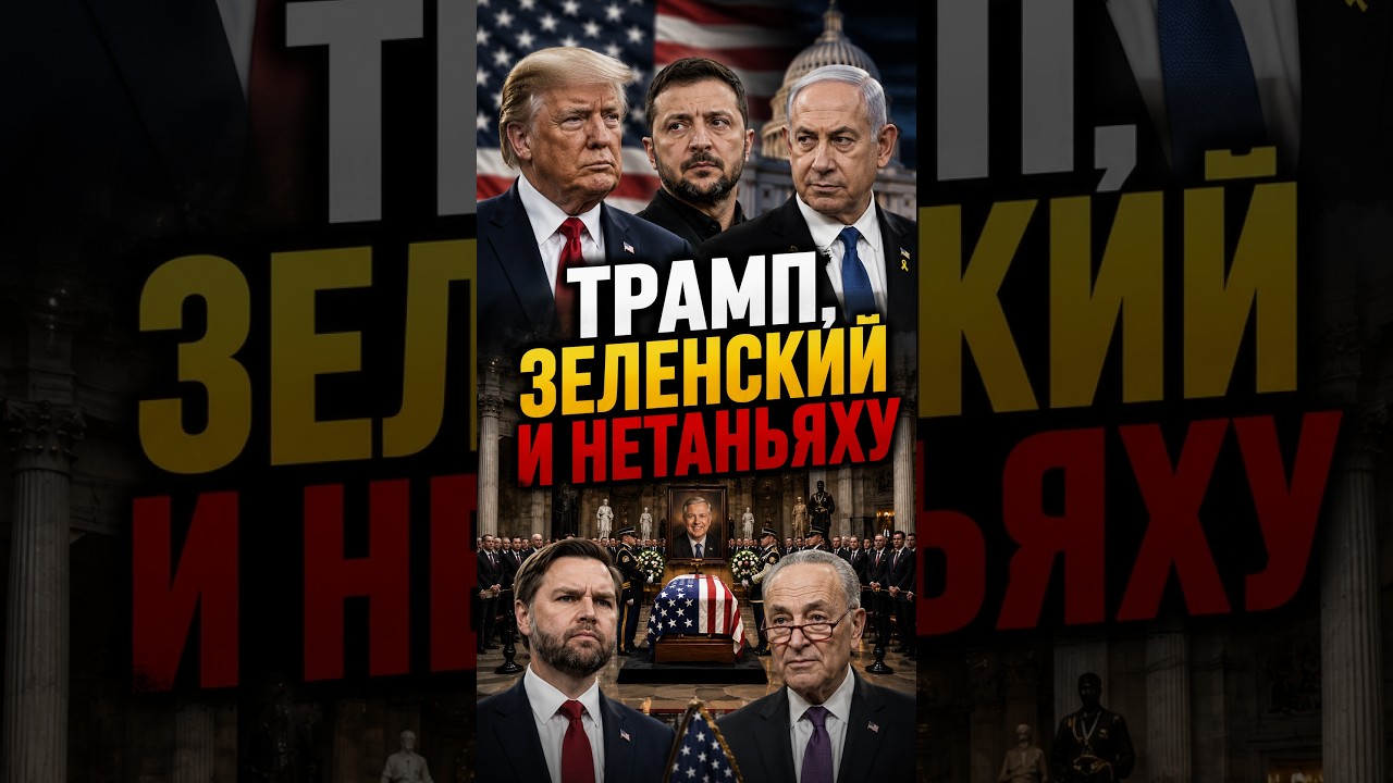 🌍 ТРАМП, ЗЕЛЕНСКИЙ И НЕТАНЬЯХУ СОБРАЛИСЬ ВМЕСТЕ! ПОХОРОНЫ ГРЭМА ПРЕВРАТИЛИСЬ В МИРОВОЙ САММИТ